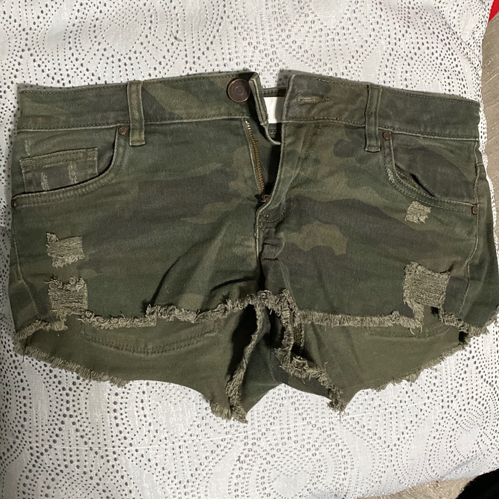 Camo shorts